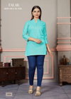 Falak By Sangeet Tunic Slub Cotton Short Kurtis Wholesale Market In Surat